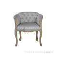 French Antique Wooden Armchair